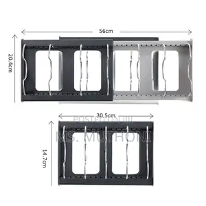 Retractable Pan/Lid Organizer.
