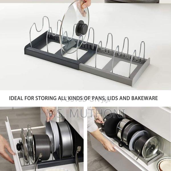 Retractable Pan/Lid Organizer. - thumbnail 5