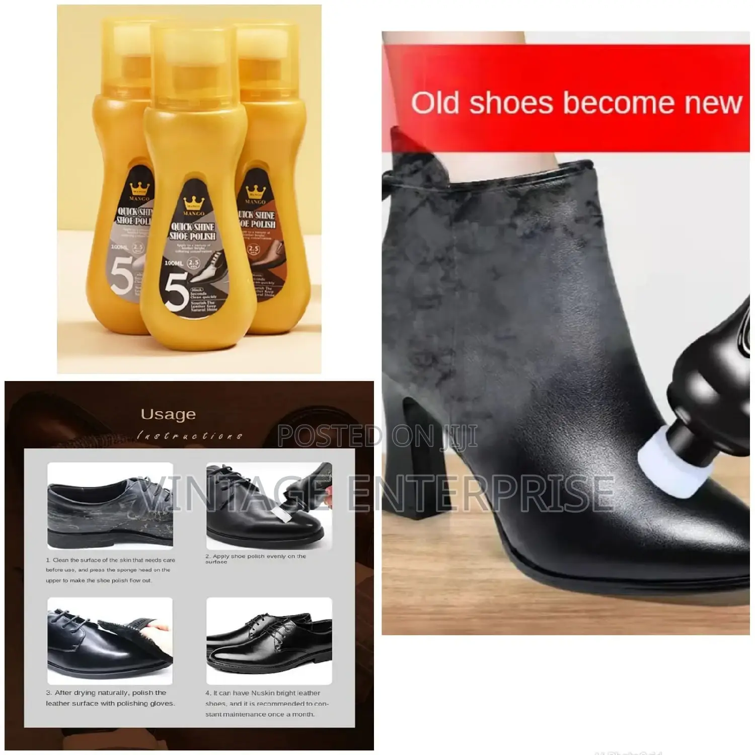 109ml Liquid Shoe Polish