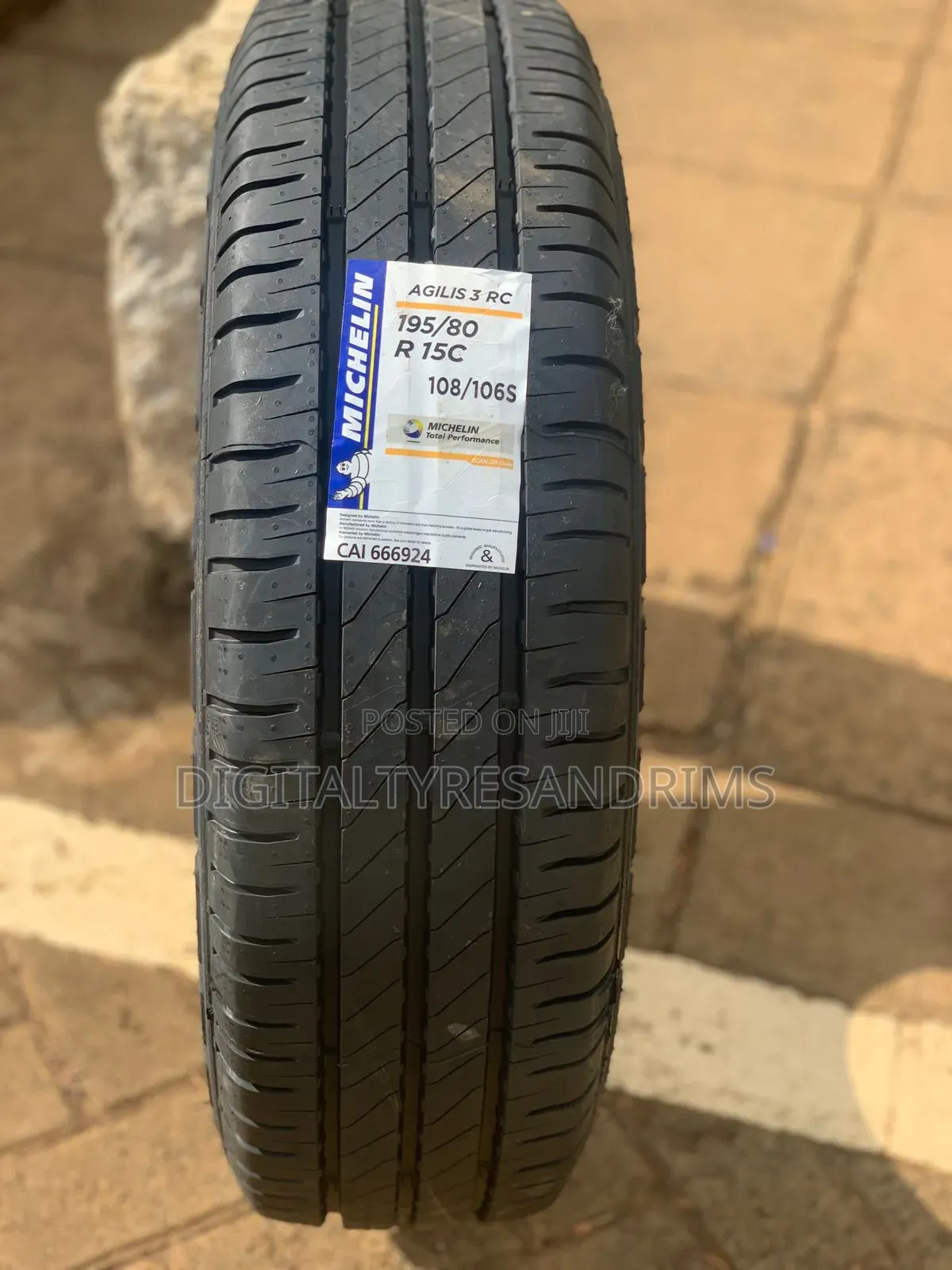 195R15C Michelin Tyres Brand New