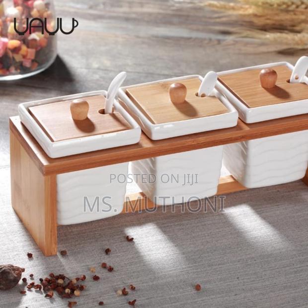 3pcs Ceramic Canister Set.