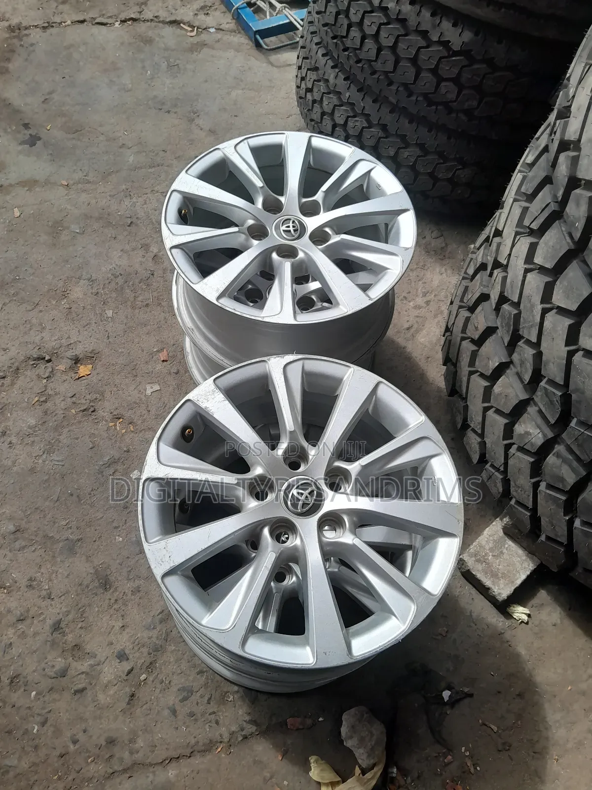 Original Toyota Mark X, Crown Rims Size 16"