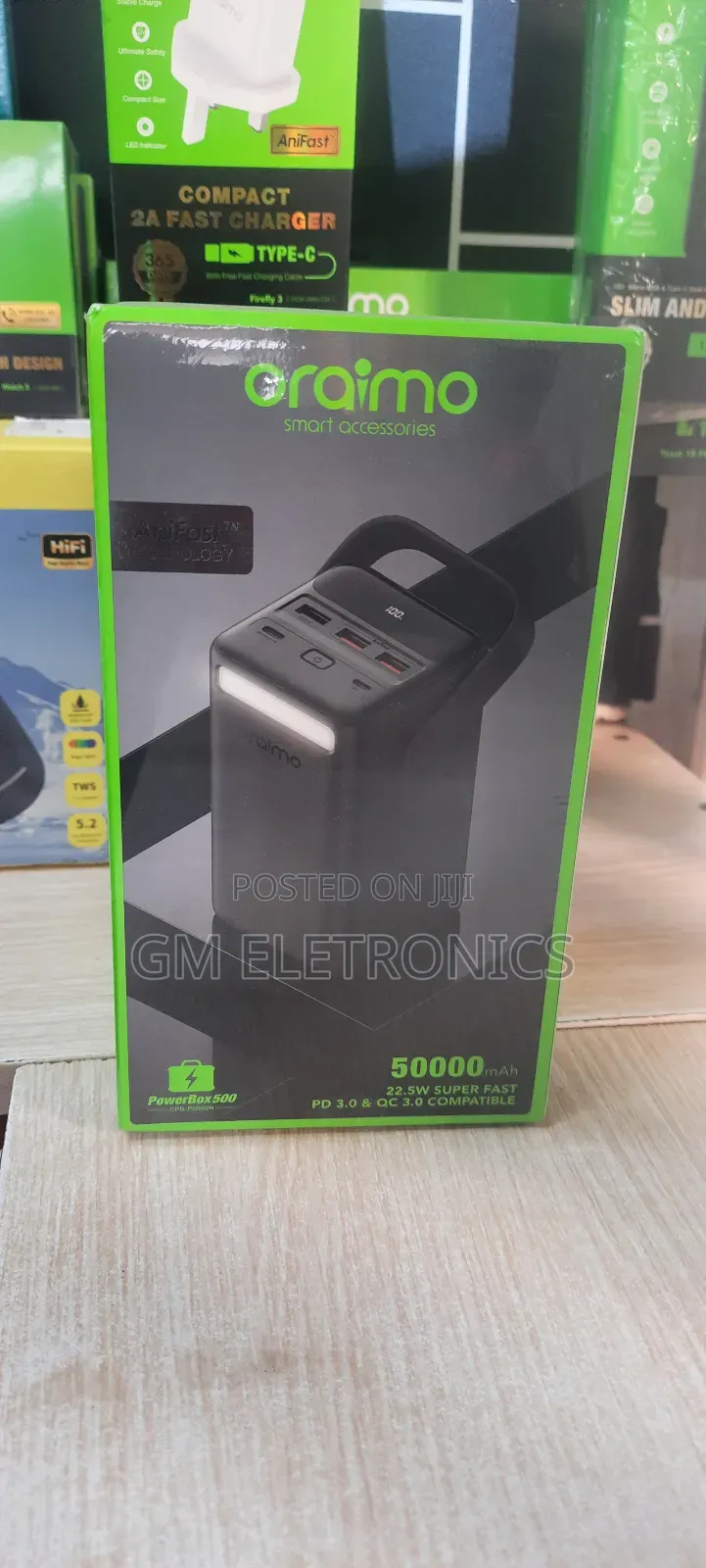 New 50000mah Ultra-High Capacity 22.5w Portable Powerbank .