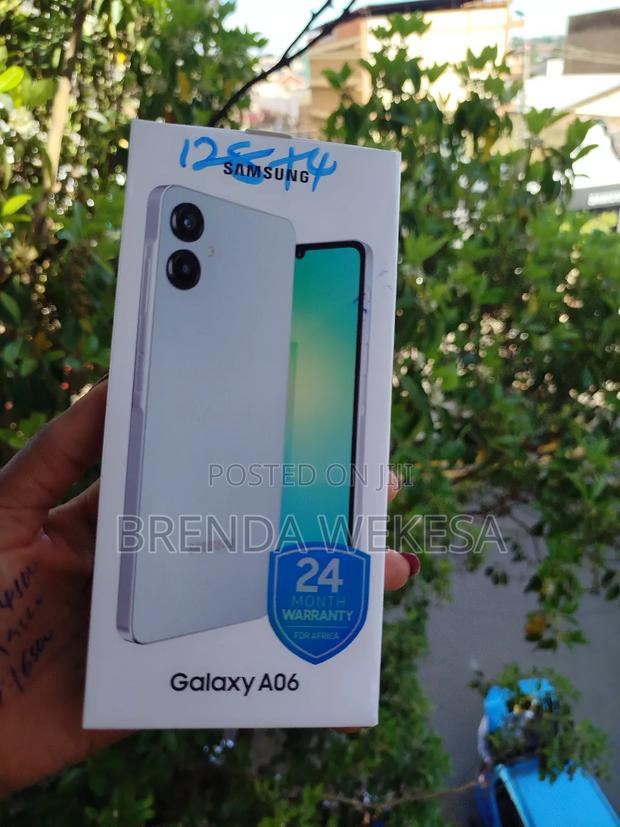 New Samsung Galaxy A06 128 GB Green - main view