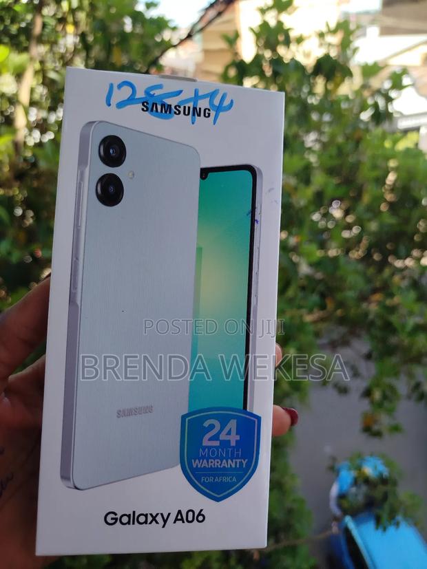 New Samsung Galaxy A06 128 GB Green - thumbnail 3