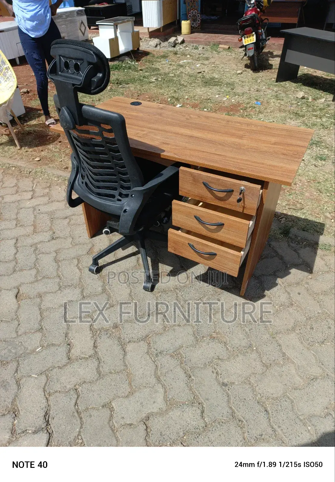 Brown Office Desk Office Chair
