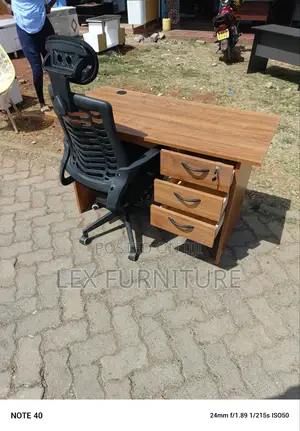 Brown Office Desk Office Chair