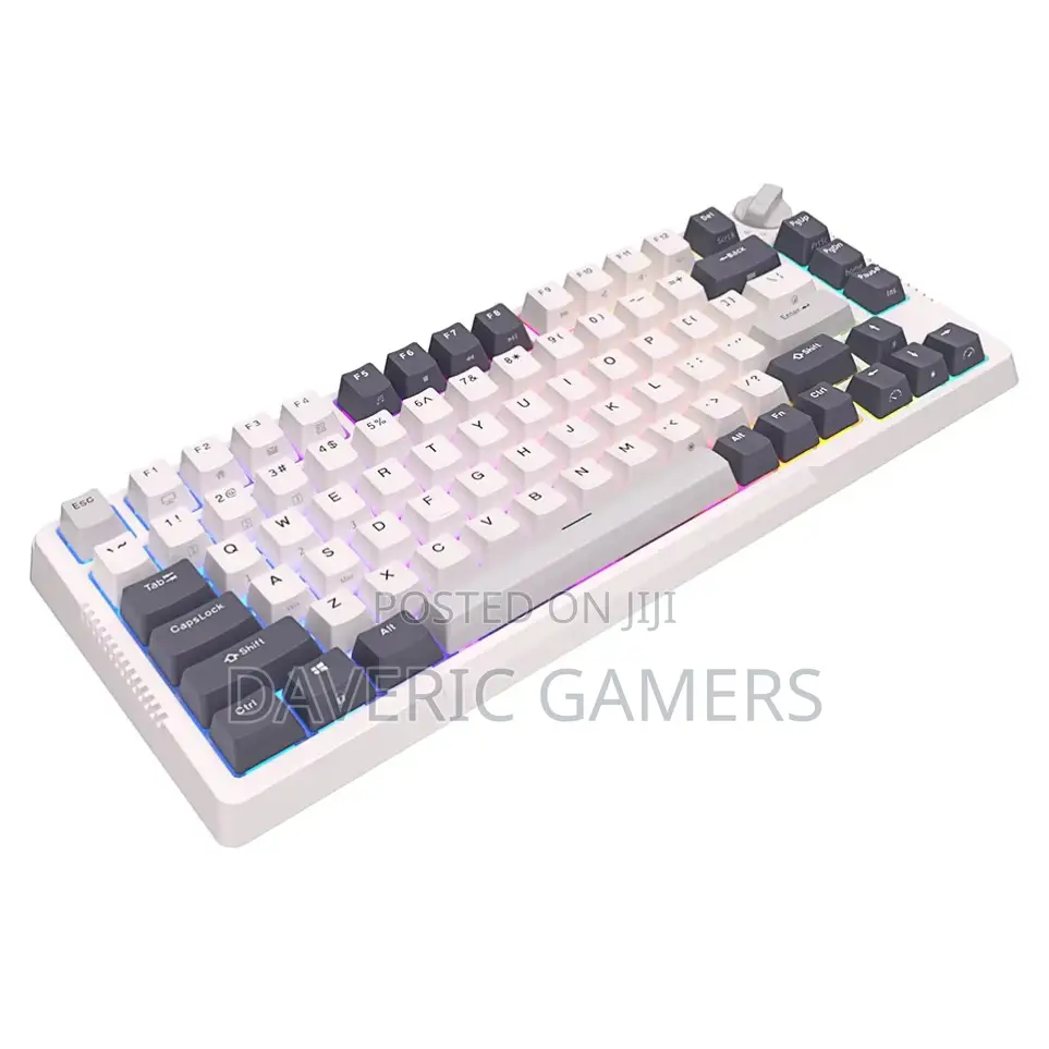 RK H81 Tri-Modes 75% Gasket Mount RGB Mechanical Keyboard