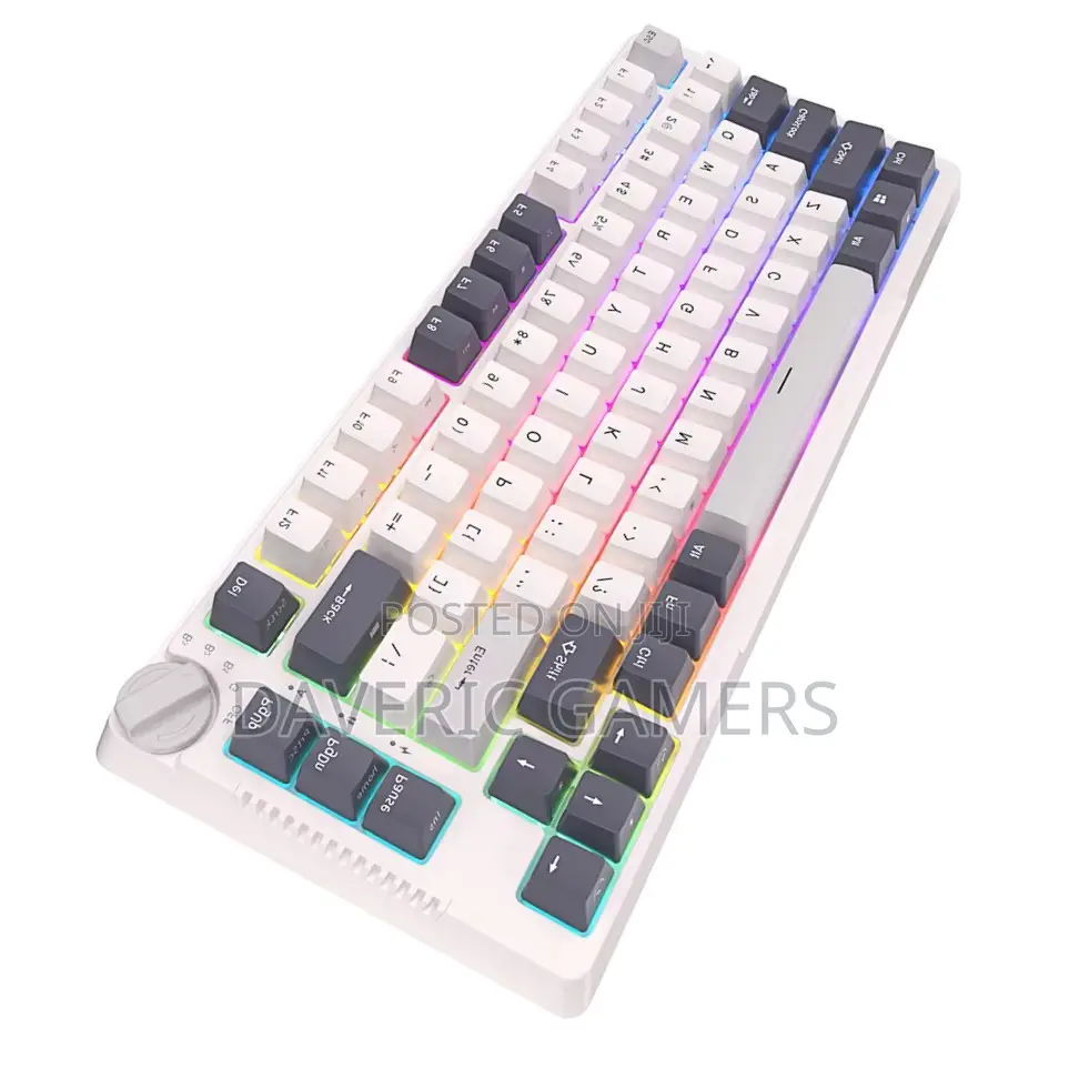 RK H81 Tri-Modes 75% Gasket Mount RGB Mechanical Keyboard
