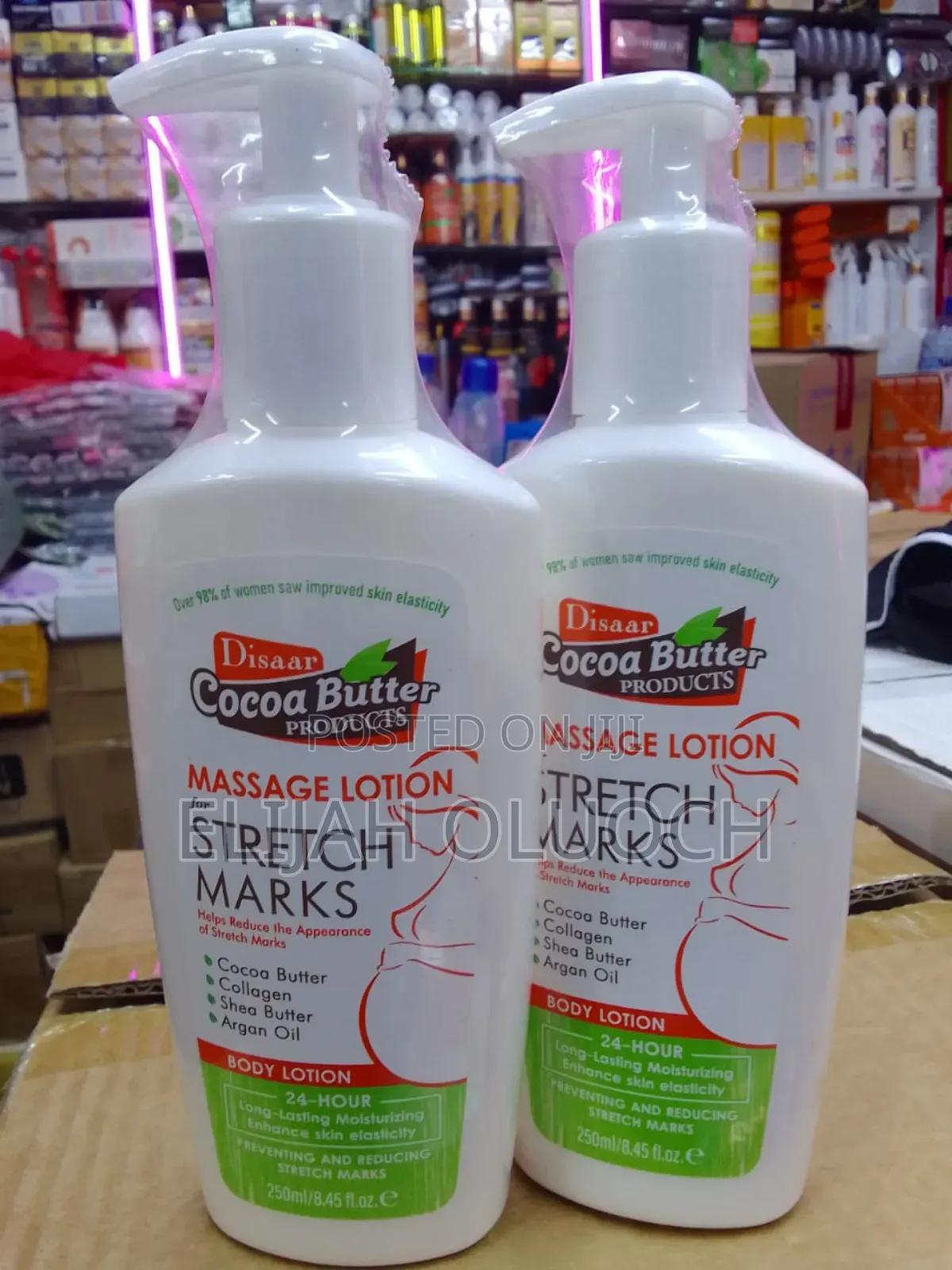 Massage Lotion for Stretch Marks