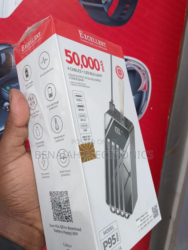 50000mah Excellent Powerbank With Over Voltage Protection - thumbnail 2