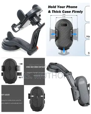 Strong Suction Mounted 360 Degree Rotating Car Phone Holder