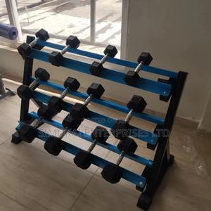 Semi Commercial Quality Dumbells Rack - thumbnail 2