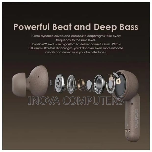 Oraimo Space Pods Earbuds by Burnaboy - main view