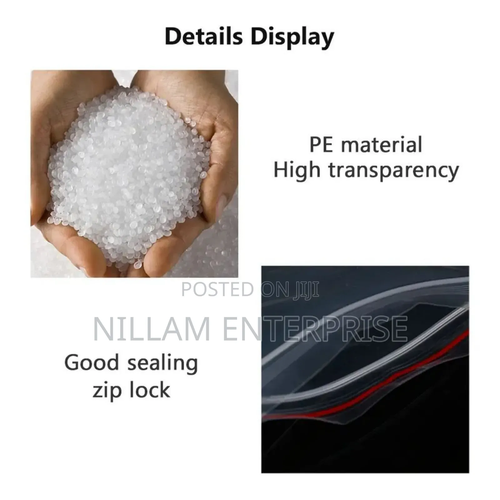 Reusable Ziplock Bags*