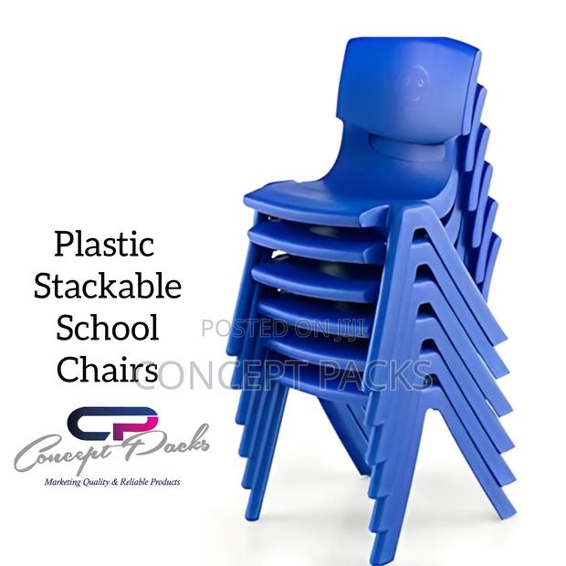 Plastic Stackable School Chairs - main view