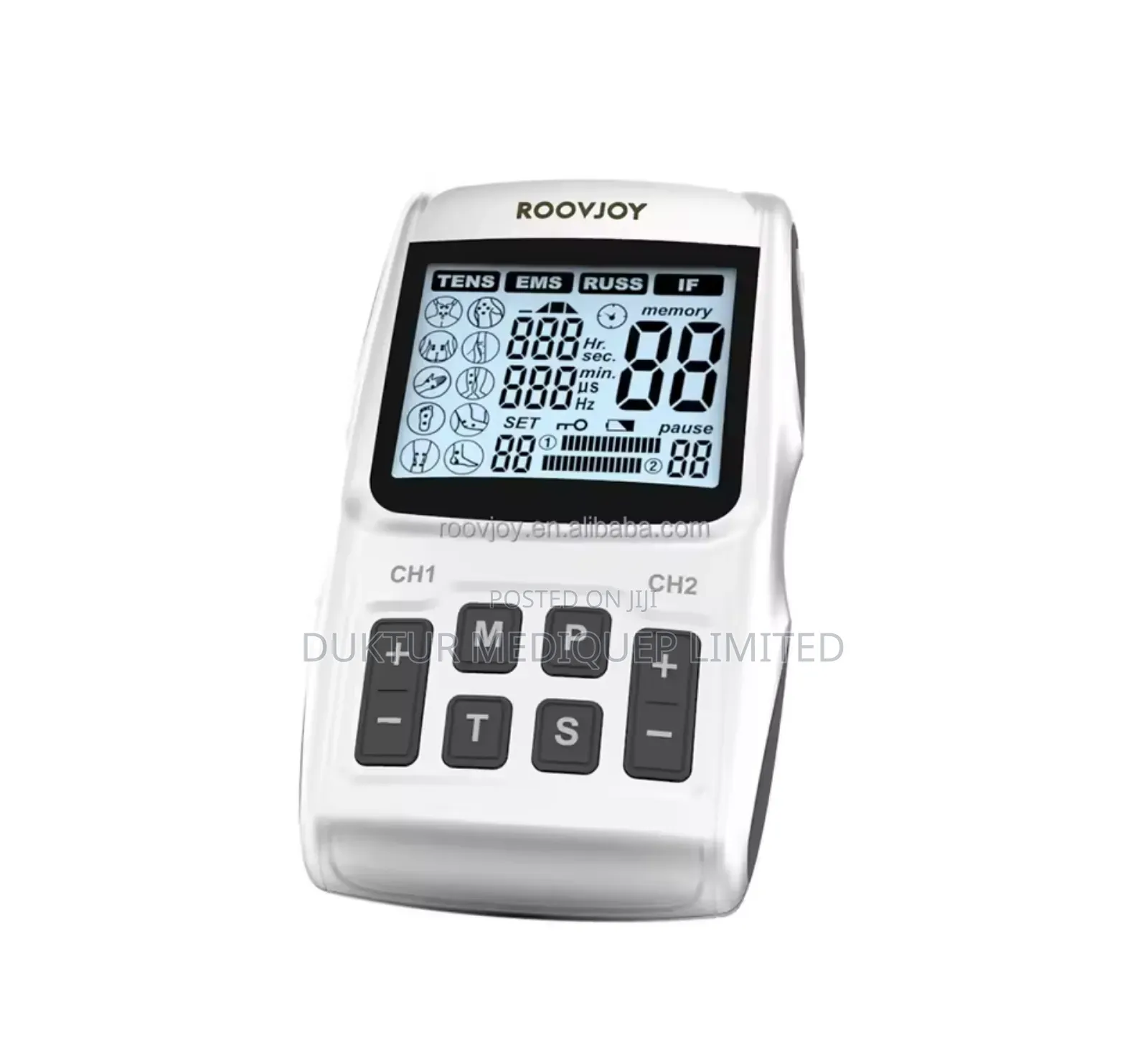 Electronic Pulse Muscle Stimulator Therapy Machine