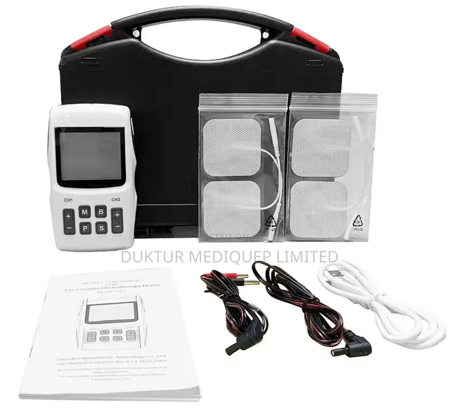 Electronic Pulse Muscle Stimulator Therapy Machine