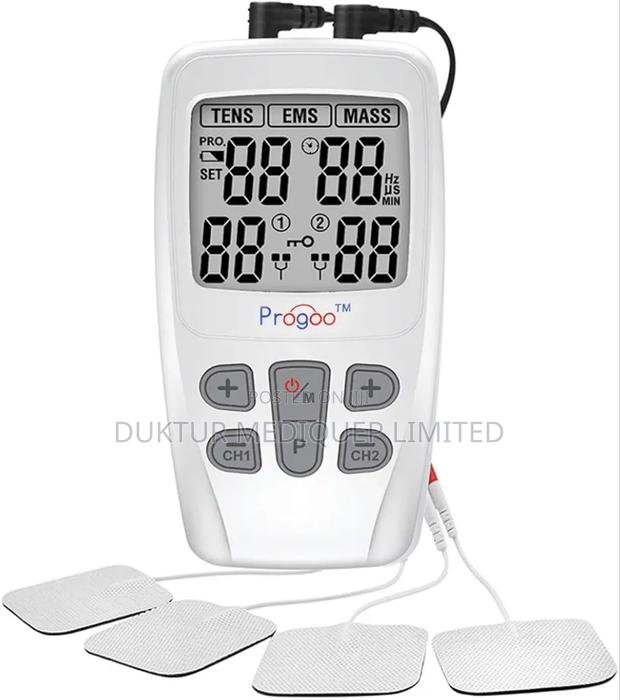 3 Channel Electronic Muscle Stimulator/Tens Machine - thumbnail 3