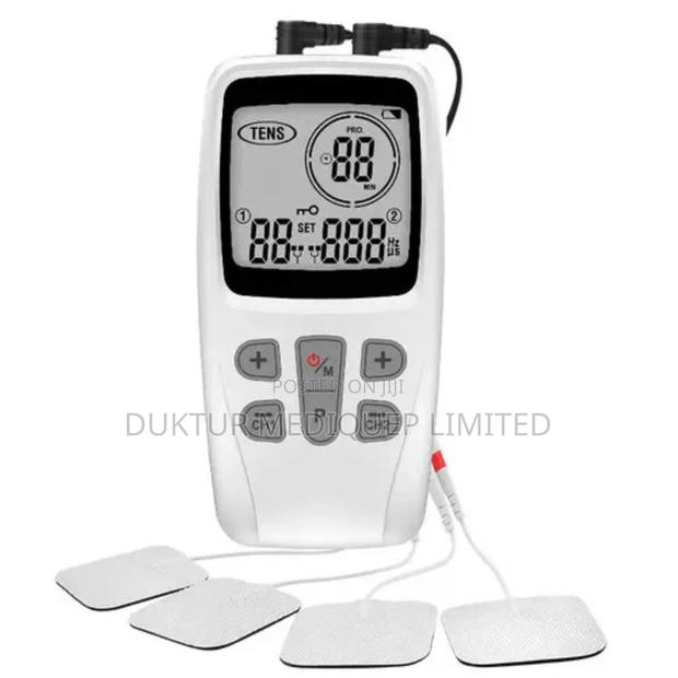 3 Channel Electronic Muscle Stimulator/Tens Machine - thumbnail 4