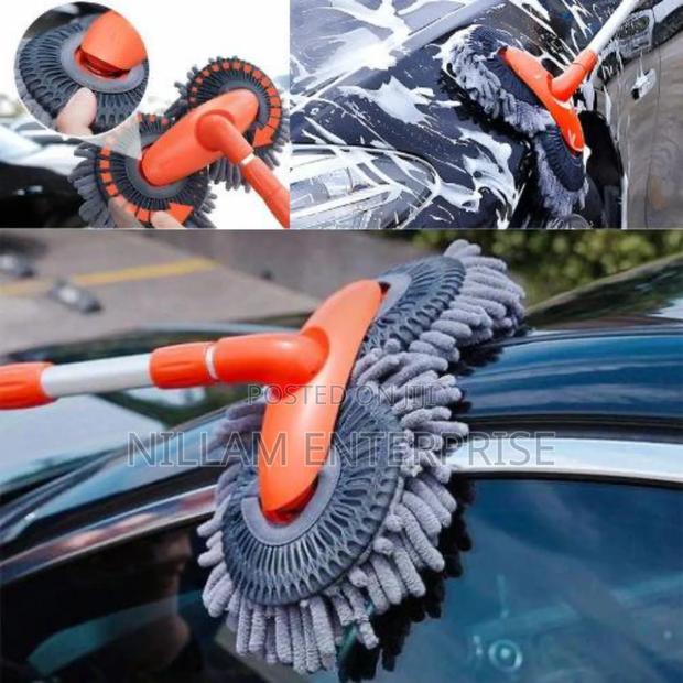 *Double-Headed Car Cleaning Brush Mop, Retractable Mop - main view