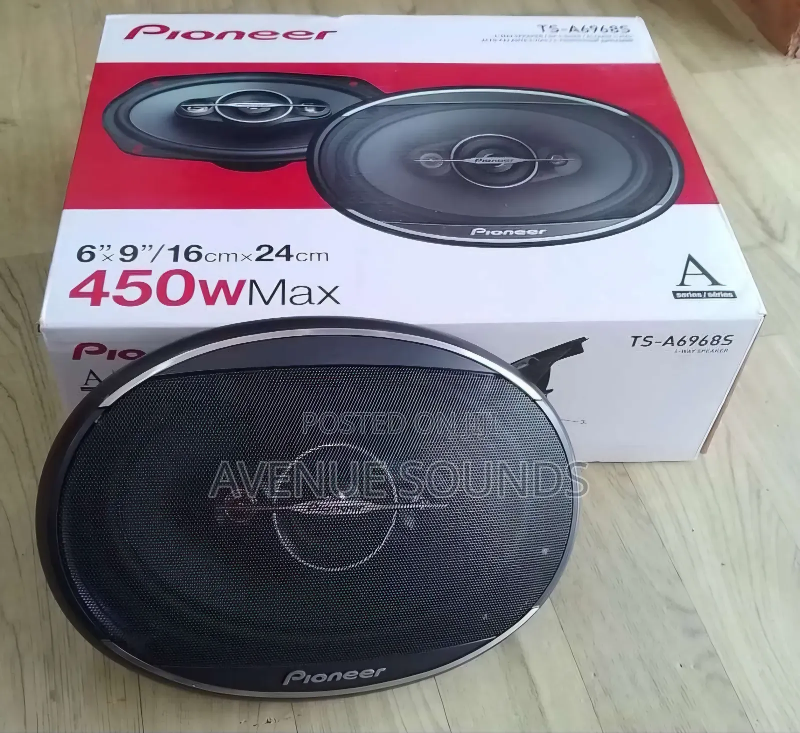 Pioneer 6by9 450w Midrange Speakers Pair