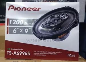 Pioneer 1200w 6by9 Midrange Speakers