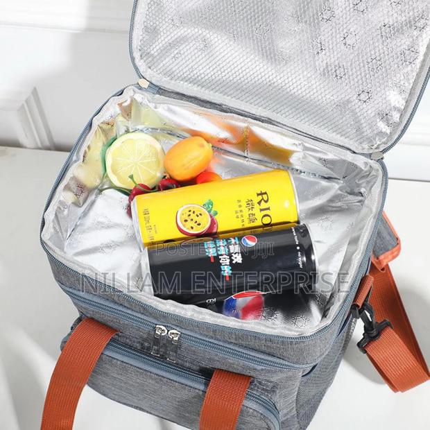 Double Compartment (15L) Insulated Lunch Bag - thumbnail 3