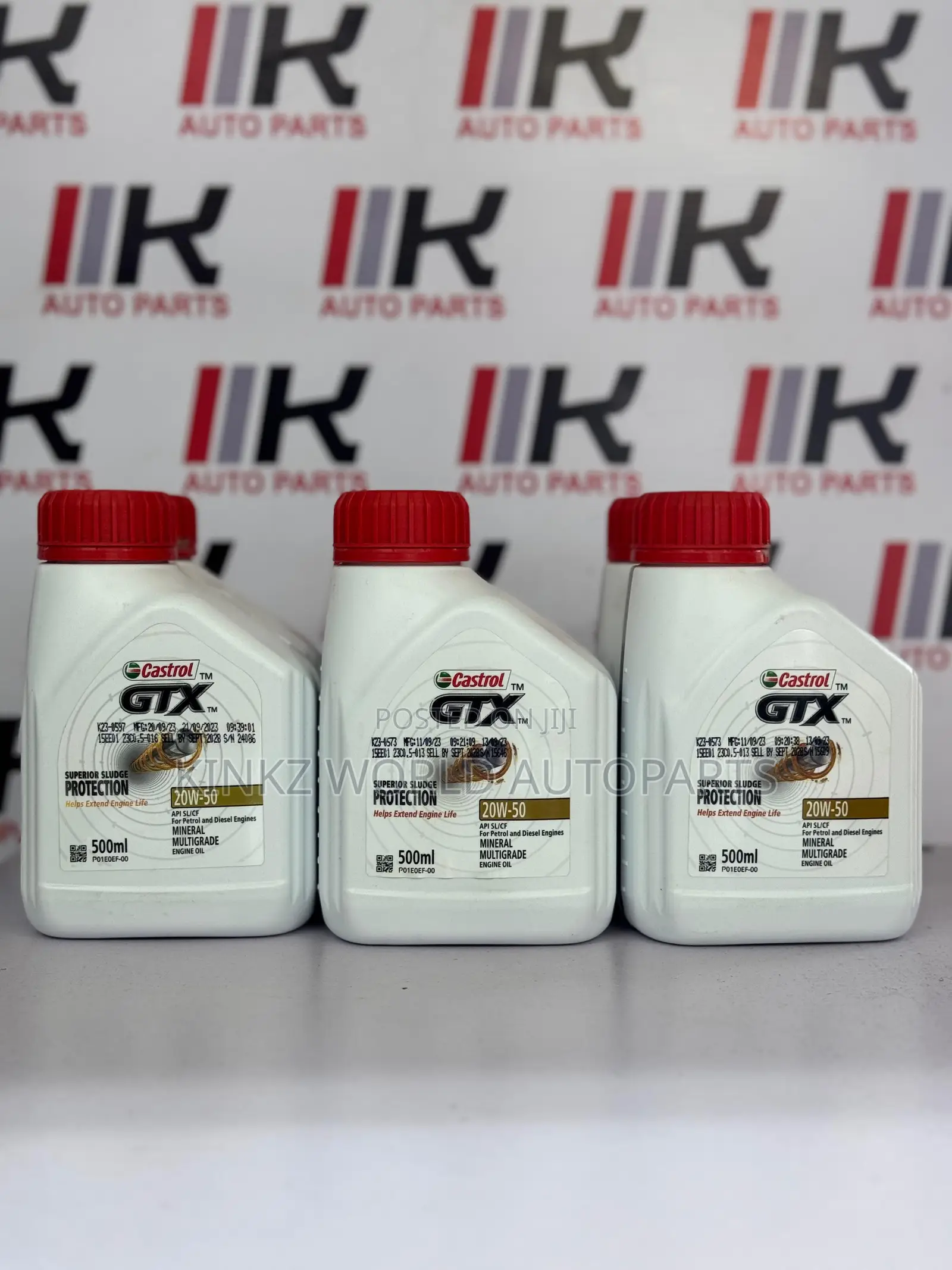 Castrol GTX 20w-50 Conventional Motor Engine Oil 500ML