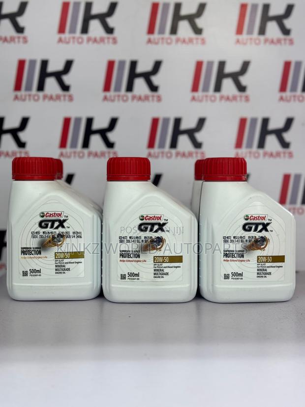 Castrol GTX 20w-50 Conventional Motor Engine Oil 500ML - thumbnail 2