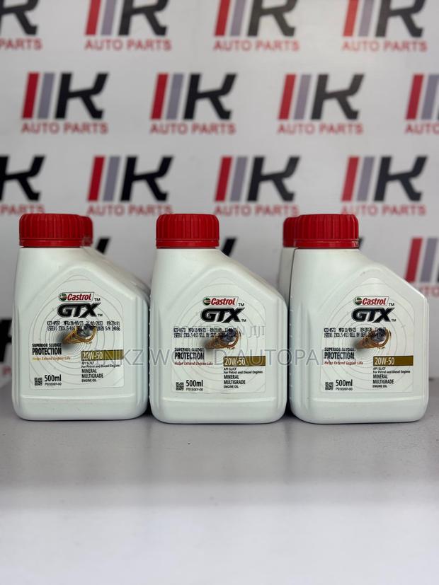 Castrol GTX 20w-50 Conventional Motor Engine Oil 500ML - thumbnail 3