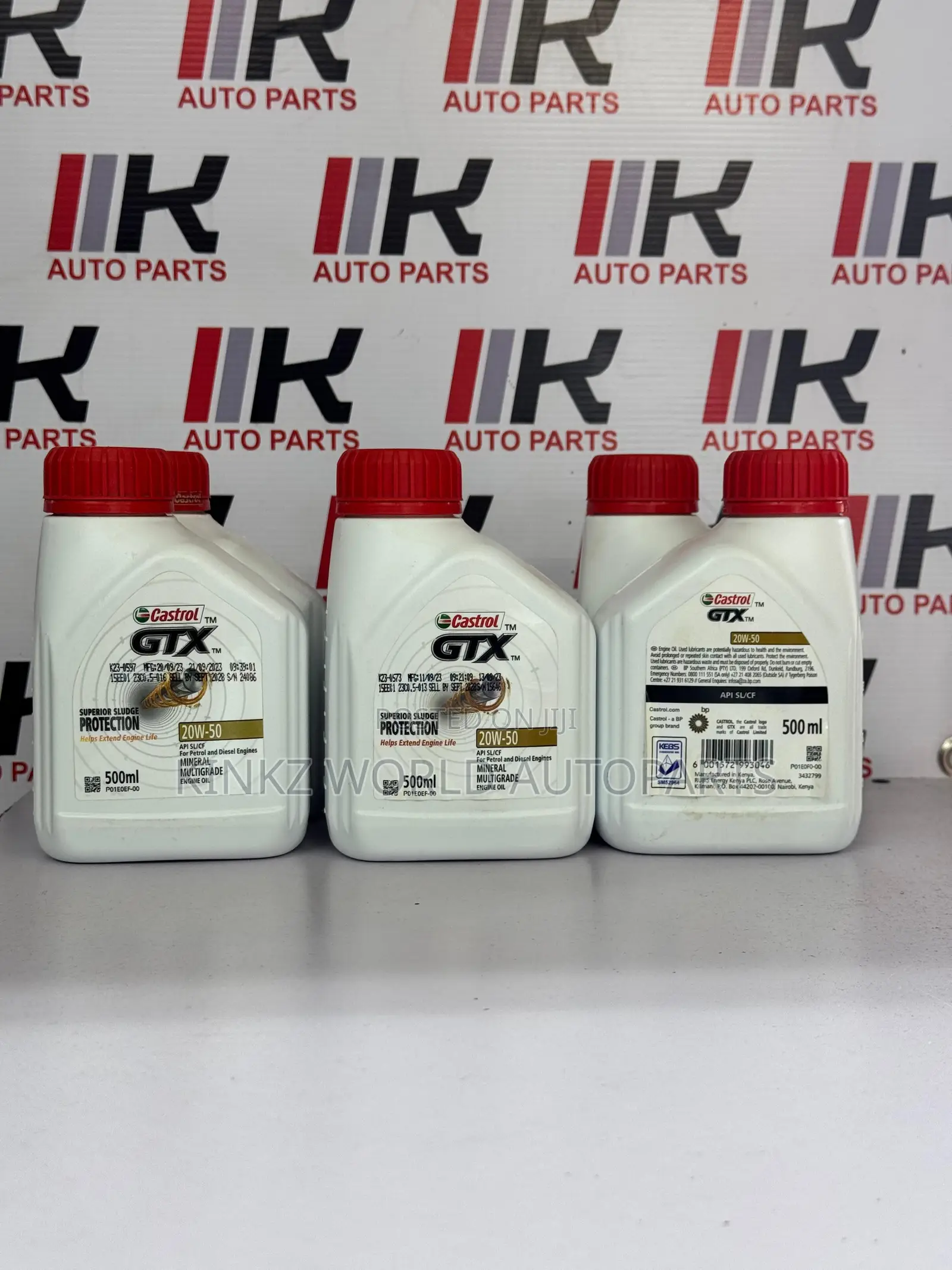 Castrol GTX 20w-50 Conventional Motor Engine Oil 500ML