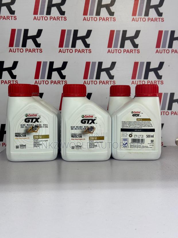 Castrol GTX 20w-50 Conventional Motor Engine Oil 500ML - thumbnail 4