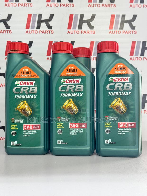 Castrol CRB Turbomax 15w-40 Ch-4 Diesel Engine Oil 1L