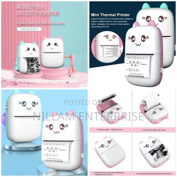 Portable Mini Pocket Bluetooth Thermal Printers - main view
