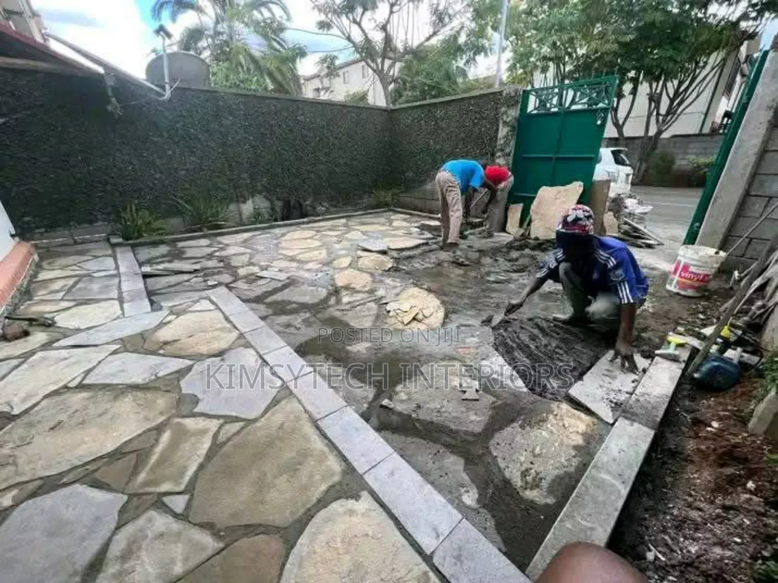 Eurocon Laying Cabrofixing All Types of Stones Decorat