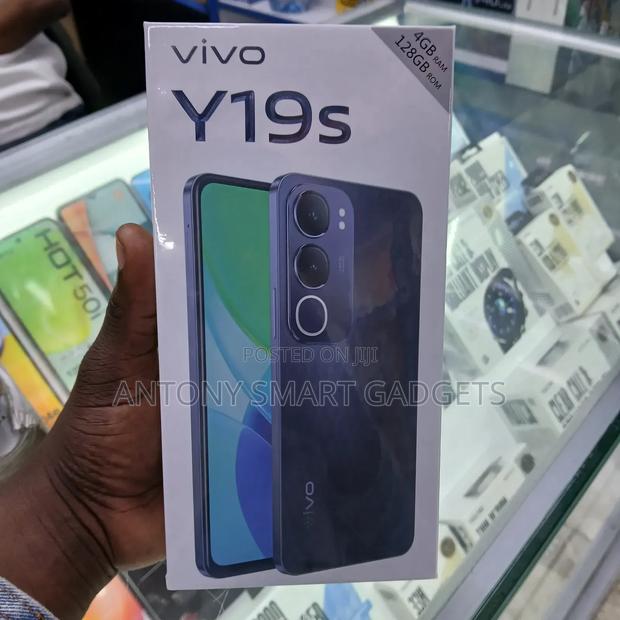 New Vivo Y19 128 GB Black
