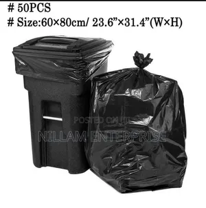 50pcs Disposable Garbage/Trash Bags