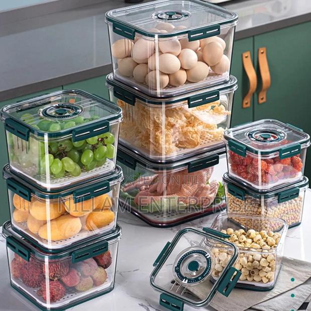 3pcs \ Set Stackable Multipurpose Food Storage Containers - thumbnail 7
