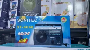 Sonitec Ac/Dc Portable Radio Speaker With High Bass