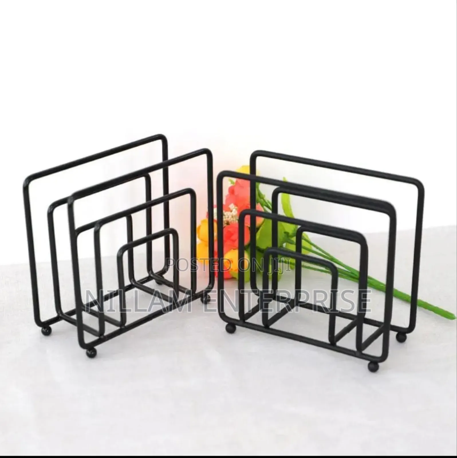 Luxury Heavy Metallic Serviette Holder.