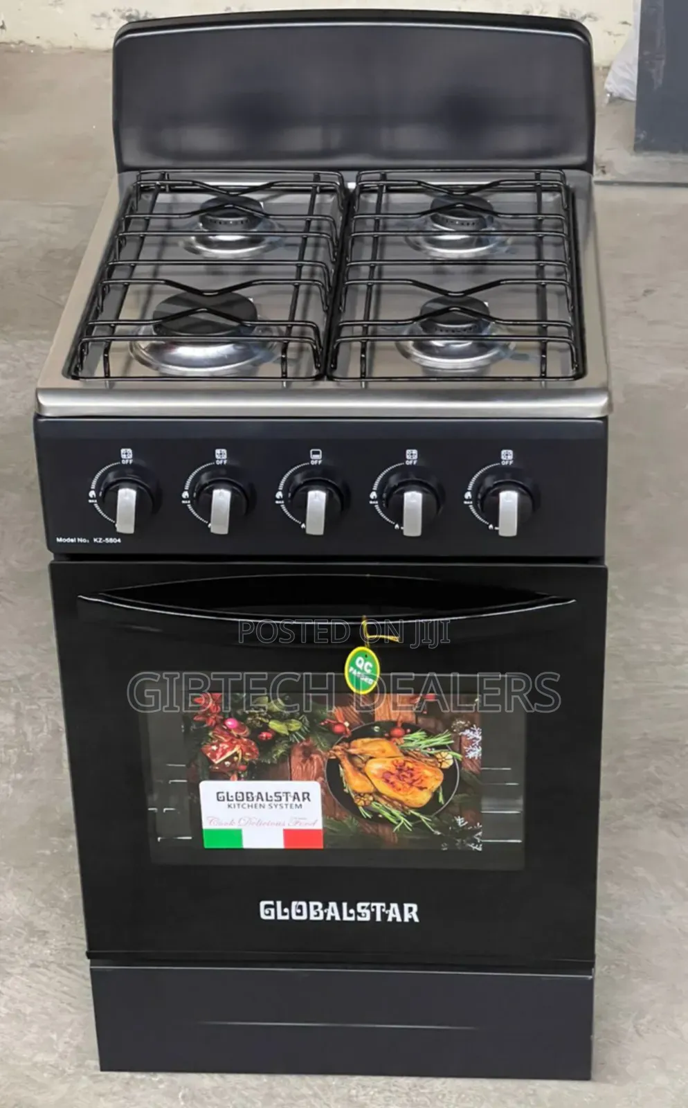 Globalstar Full Gas Standing Cooker With Gas Oven