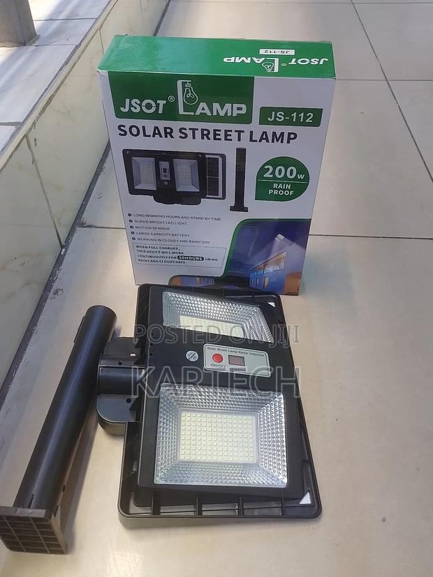 Jsot 200w Js112 Motion Sensor Solar Street Lamp - main view