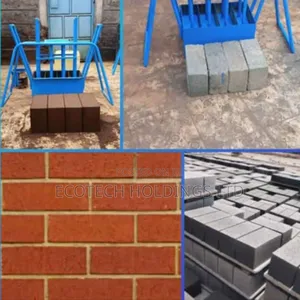 4 In1 Interlocking Block Making Mould Machine