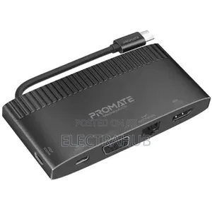 PROMATE Mediahub-C6 USB Multi Port Hub With USB-C Connector