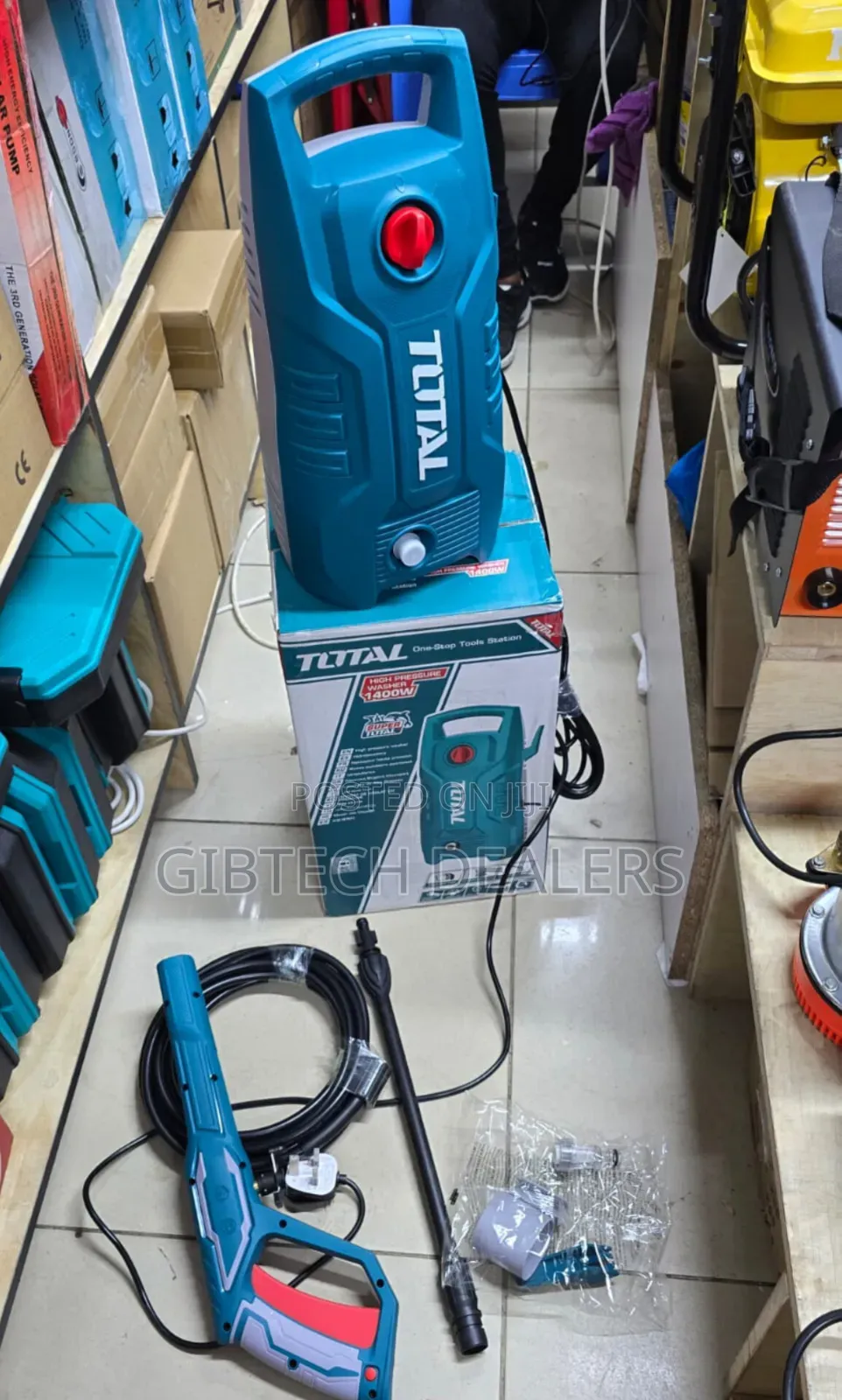Total 1400watts Pressure Washer Electric