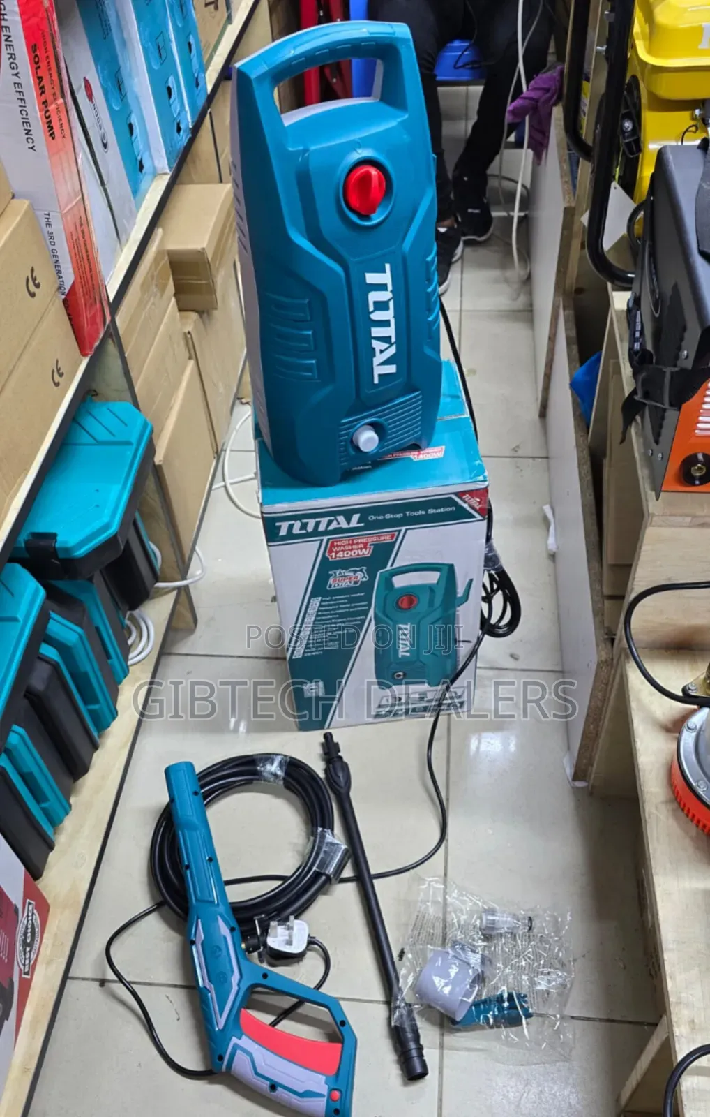Total 1400watt Pressure Washer Electric