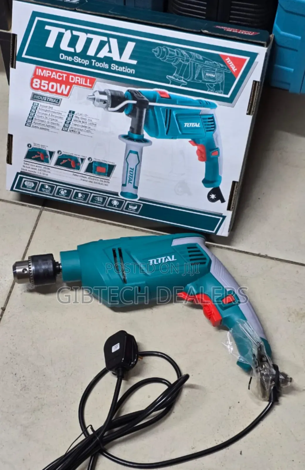Total Corded Hammer Drill