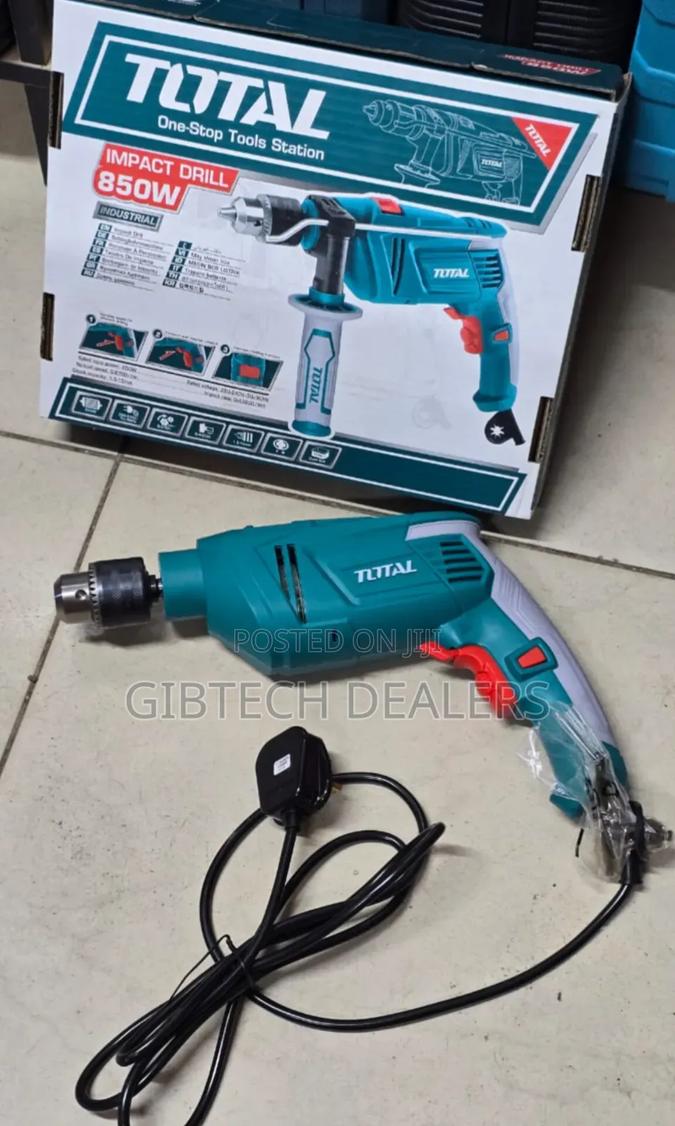 850w Total Electric Hammer Drill