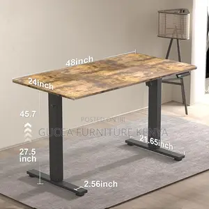 Office Tables:140cm Motorized Office Computer Gaming Desk